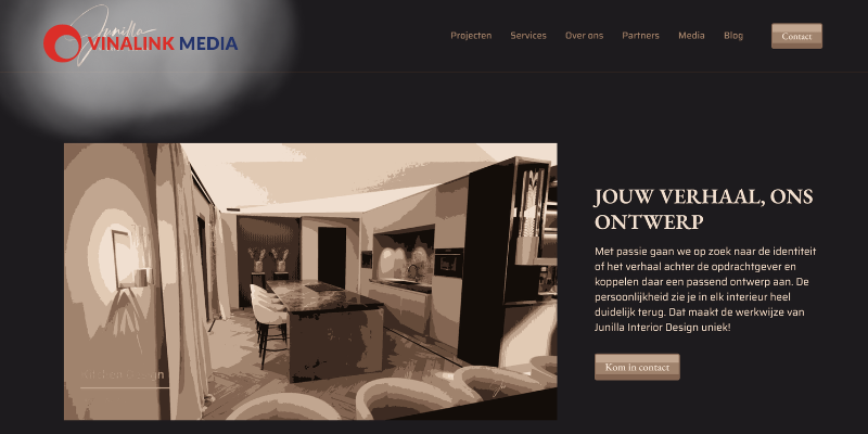 Mẫu Website Thiết Kế Nội Thất 2024